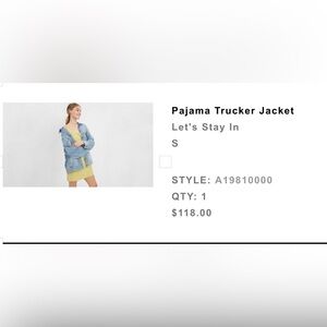 Levi’s Pajama Trucker Jacket